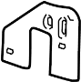 View Frame Rail End Bracket (Front) Full-Sized Product Image