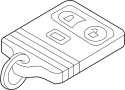 View Keyless Entry Transmitter Full-Sized Product Image