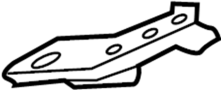View Engine Air Intake Hose Bracket Full-Sized Product Image 1 of 2