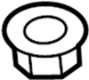 View Nut. TRANSMISSION. Mount.  Full-Sized Product Image