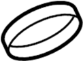 View Gasket. Seal. Thermostat. Engine. Adapter. (Upper) Full-Sized Product Image