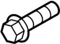 View Bolt. Muffler. Pipe. (Front) Full-Sized Product Image