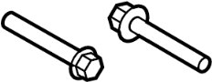 View Suspension Control Arm Bolt (Front, Rear, Upper, Lower) Full-Sized Product Image