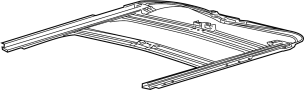 Image of Sunroof Frame image for your 2012 Ford Fusion 2.5L Duratec A/T FWD SE Sedan 