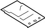 View Bracket. Console. (Rear, Lower) Full-Sized Product Image