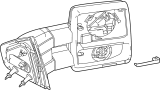 View Door Mirror (Rear) Full-Sized Product Image 1 of 2
