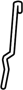 View Door Lock Operating Rod Full-Sized Product Image