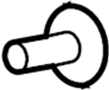Image of Latch. Bolt. SCrew. (Upper). Bolt attaching door. image for your 2008 Ford F-150 5.4L Triton V8 M/T RWD THE 60TH ANNIVERSARY EDITION Crew Cab Pickup Stepside 