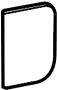 Image of COVER. Handle. Door. Inside. Cover for Exterior Door. image for your 2017 Ford F-150 2.7L EcoBoost V6 A/T RWD XLT Extended Cab Pickup Fleetside 