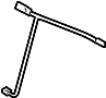 View Truck Bed Panel Brace (Front) Full-Sized Product Image