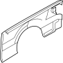 Image of Truck Bed Panel (Rear) image for your Ford F-150  