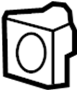 Image of Nut. Tail. Lamp. Headlight. Nut used to mount. image for your 1995 Ford