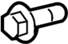 View Bumper Face Bar Bolt Full-Sized Product Image