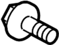 View Bolt. Mount. Bracket. Bumper. (Front, Rear, Upper) Full-Sized Product Image