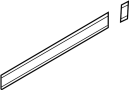 Image of Trim Stripe Tape image for your Ford F-150 5.0L V8 FLEX A/T 4WD Platinum Crew Cab Pickup Fleetside