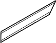 Image of Trim Stripe Tape image for your Ford F-150 5.0L V8 FLEX A/T 4WD Platinum Crew Cab Pickup Fleetside