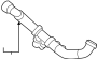 View Radiator Coolant Hose (Lower) Full-Sized Product Image 1 of 2