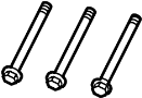 View A/C Compressor Bolt Full-Sized Product Image