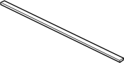 View A/C Condenser Seal (Upper) Full-Sized Product Image
