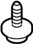 View Bolt. Fender. (Front, Rear, Lower) Full-Sized Product Image