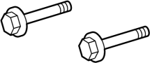 View Alternator Bracket Bolt. Alternator mount Bolt. Screw.  Full-Sized Product Image