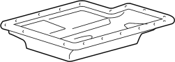 Image of Transmission Oil Pan image for your 2002 Ford F-250 Super Duty 5.4L Triton V8 A/T RWD XLT Standard Cab Pickup Fleetside 