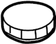 View Brake Master Cylinder Reservoir Cap Full-Sized Product Image
