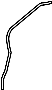 View Sunroof Drain Hose (Front) Full-Sized Product Image