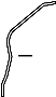 View Sunroof Drain Hose (Front) Full-Sized Product Image 1 of 4