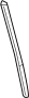 View Door Seal (Front, Rear, Upper, Lower) Full-Sized Product Image 1 of 3