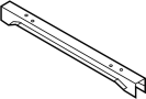 View Truck Bed Floor Sill (Rear) Full-Sized Product Image