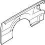 Image of Truck Bed Panel (Rear) image for your 2012 Ford F-150   
