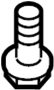 View Fuel Tank Strap Bolt Full-Sized Product Image