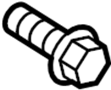 Image of Bolt. Shutter. Screw. (Upper, Lower). A threaded rod with a. image for your 2001 Ford F-150 5.4L Triton V8 BI-FUEL A/T 4WD XLT Extended Cab Pickup Fleetside 