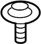 Image of Bolt. Support. Radiator. Bar. Tie. (Upper, Lower). Radiator Support Panel. image for your Ford