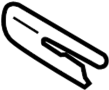 View Radiator Shutter Bracket (Upper) Full-Sized Product Image