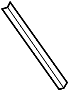 Image of Hood Seal image for your 2022 Ford F-150 3.5L PowerBoost V6 FULL HYBRID EV-GAS (FHEV) A/T 4WD XL Extended Cab Pickup Fleetside 