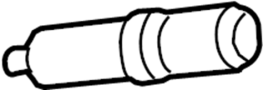 Image of Exhaust Manifold Stud image for your 2016 Lincoln MKX   