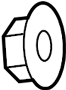 Image of Nut. Exhaust. Manifold. A solid metal or plastic. image for your 2018 Ford F-150  XL Extended Cab Pickup Fleetside 