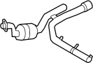Image of Catalytic Converter image for your 2019 Ford F-150 3.0L Power-Stroke V6 DIESEL A/T RWD XL Crew Cab Pickup Fleetside 