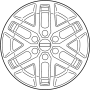 Image of Wheel image for your 2022 Ford Transit-350 3.5L EcoBoost V6 A/T RWD Base Extended Cargo Van 