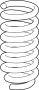 Image of Coil Spring (Front) image for your 2014 Ford F-150 5.0L V8 FLEX A/T RWD XLT Extended Cab Pickup Fleetside 