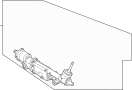 Image of Rack and Pinion Assembly image for your 2019 Ford F-150 3.3L Duratec V6 FLEX A/T RWD XL Standard Cab Pickup Fleetside 
