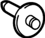 Image of Bolt. Washer. Reservoir. Tray. Battery. Battery Tray Bolt. image