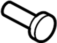Image of Bolt. Rocker. (Front). A Bolt used to secure. image for your 2015 Ford F-150 5.0L V8 FLEX A/T RWD XL Extended Cab Pickup Fleetside 