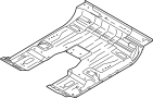 Image of Floor Pan (Front, Rear) image for your 2020 Ford F-150 5.0L V8 FLEX A/T 4WD XL Crew Cab Pickup Fleetside 