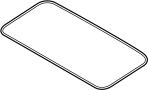 Image of Sunroof Seal image for your 2000 Ford F-250 Super Duty  XL Crew Cab Pickup 