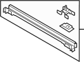 View Floor Pan Crossmember (Right, Front, Rear) Full-Sized Product Image