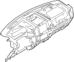 Image of Dashboard Panel image for your 2018 Ford F-150 3.3L Duratec V6 FLEX A/T RWD XL Crew Cab Pickup Fleetside 
