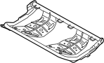 Image of Seat Frame (Right, Rear) image for your 2009 Ford F-150 5.4L Triton V8 FLEX A/T RWD XLT Extended Cab Pickup Fleetside 
